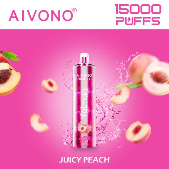 ジューシーな桃 Aivono FATMAN 15000 082217 | Aivono Vape Japan
